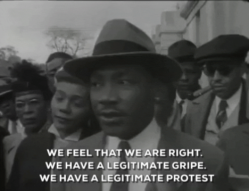 We Feel That We Are Right Martin Luther King