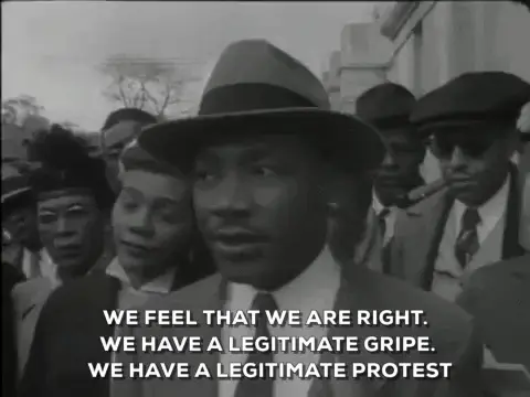 We Feel That We Are Right Martin Luther King