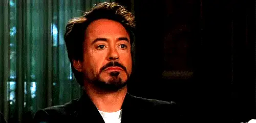My gosh. (Robert Downey Jr.)