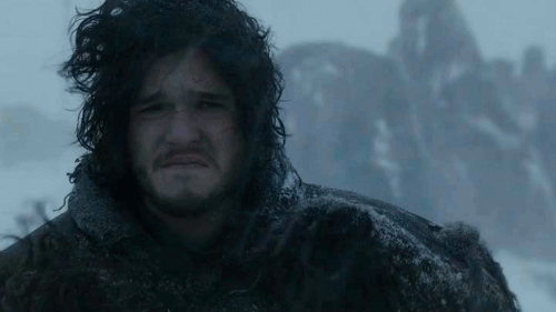 Sad Jon Snow (Game of Thrones)