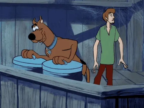 Leaving Scooby Doo