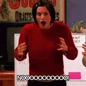 Nooooo (Courteney Cox)