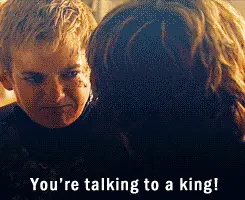 And now I’ve struck a king! (Game of Thrones)