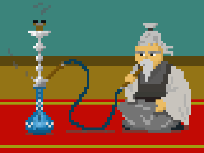 Smoking Shisha