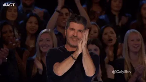 SIMON COWELL THUMBS UP