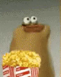 Grabs Popcorn