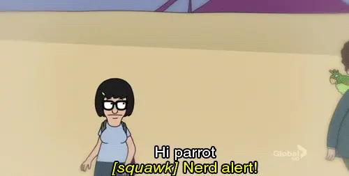 Nerd alert! (Bob’s Burgers)