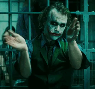 The Joker Clapping (The Dark Knight)